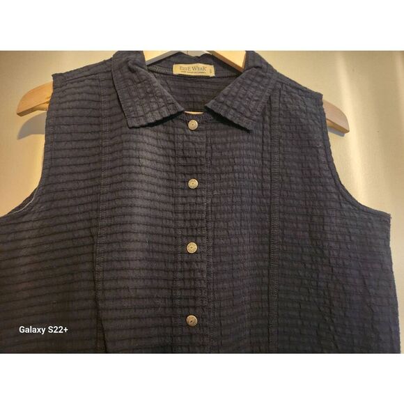 V9  Ezze Wear women's black vest - Picture 2 of 7